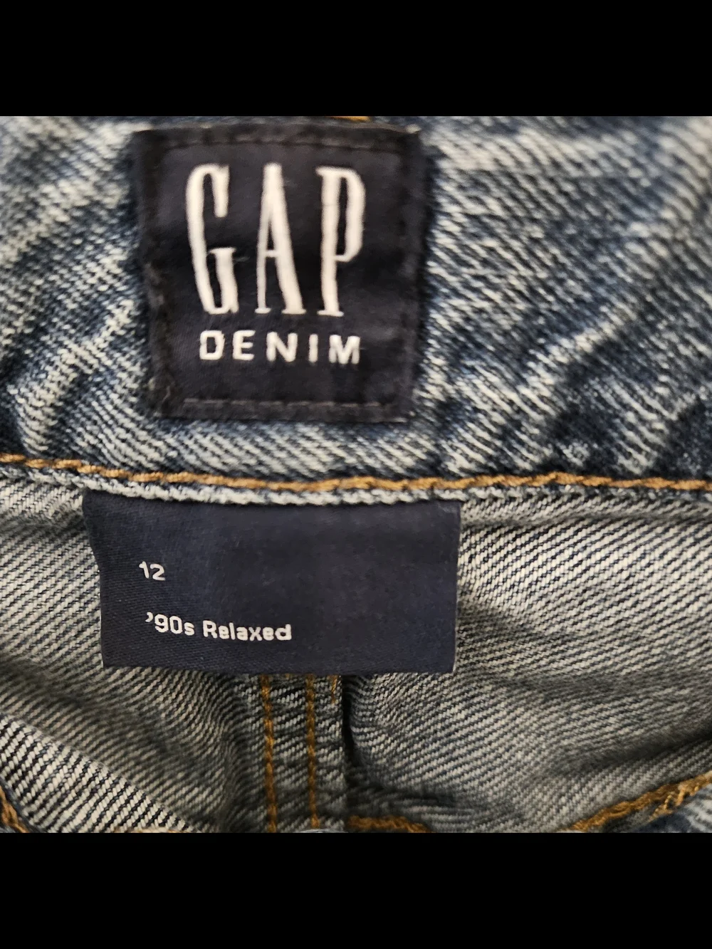 GAP Kids Straight-Leg Jeans in Medium Blue